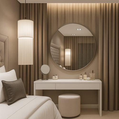 سرير غرفة نوم فندقية مودرن هوليدي ان