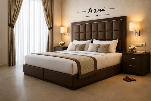 سرير غرفة نوم مودرن انيقه Elegant Room