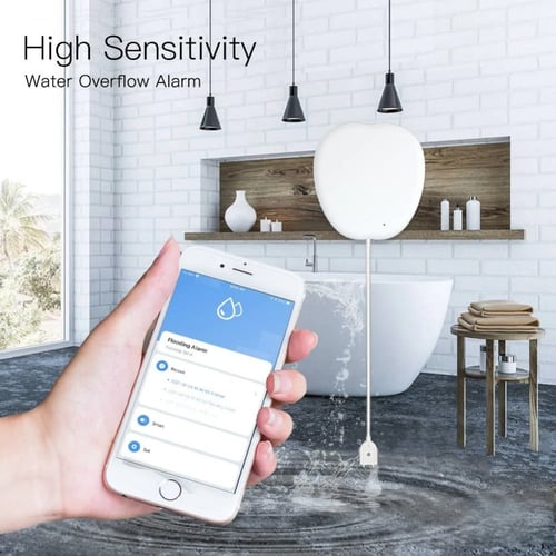 جهاز ذكي لاستشعار تسرب المياه يعمل بالواي فاي من ت...
