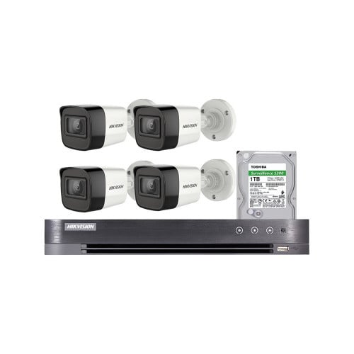 4 كاميرات 8 ميجا مع التركيب