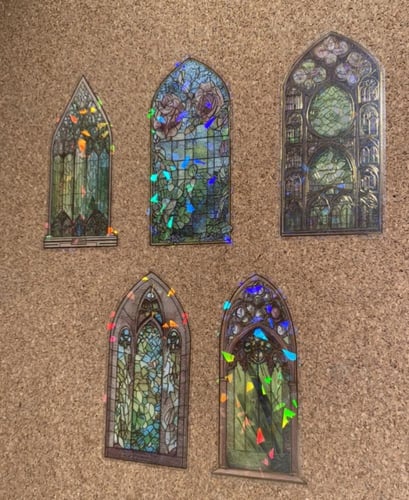 فاصل كتاب/ستكر أخضر