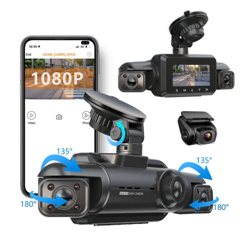 داش كام مطورة مع Wi-Fi مدمج وبـ 4 زوايا تصوير وGPS...