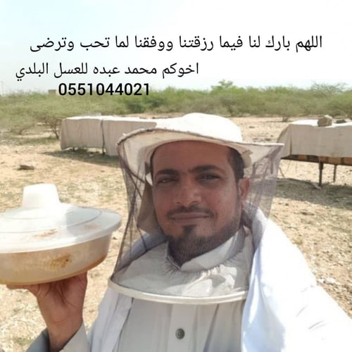 نصف كيلو خلطة غذاء ملكات النحل طبيعي 100٪