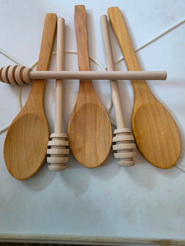 6 spoons honey wood