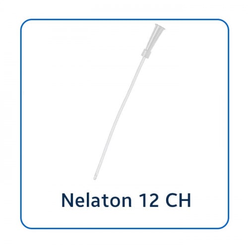 قسطرة بوليه نيلاتون مقاس 12- علبة ( 50 قسطرة)