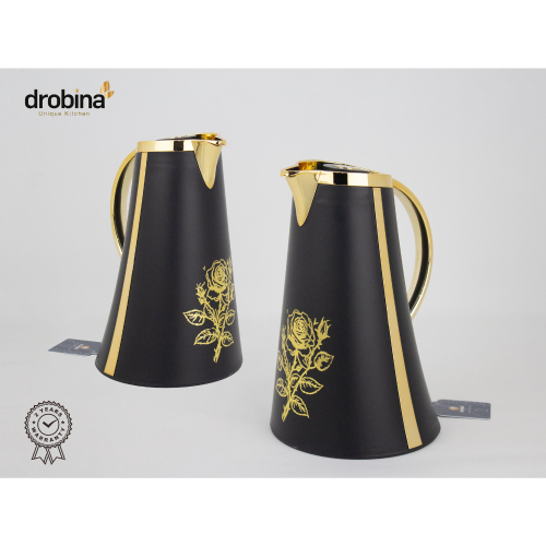 طقم ترامس فاخر دروبينا بنقشة اسود B