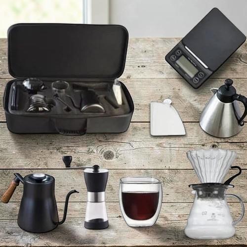 مجموعة ماكينة تحضير القهوة بالتنقيط V60