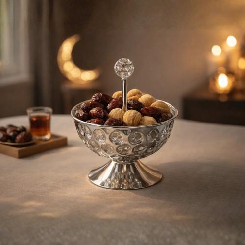 صحن حلاوة فضي