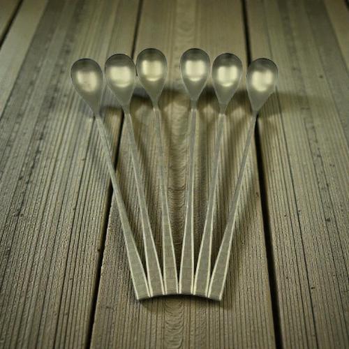 ملاعق أيس drobina ذهبي ليزر مات