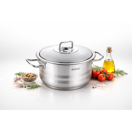 قدر ستيل تركي دروبينا مقاس 12*22