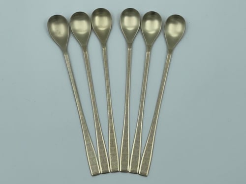 ملاعق أيس drobina ذهبي ليزر مات