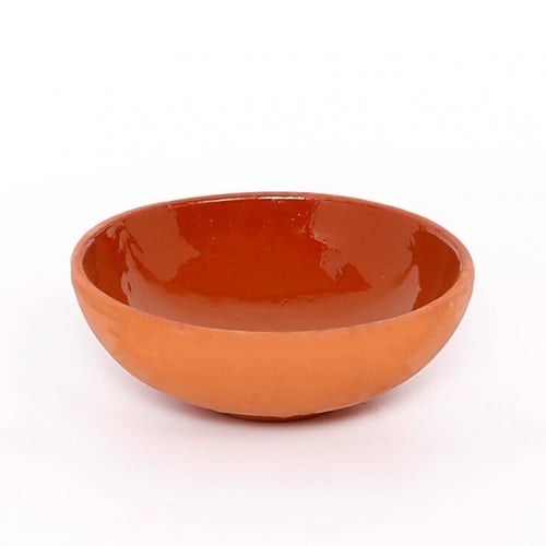 زبدية مدور (15CM) فخار دروبينا