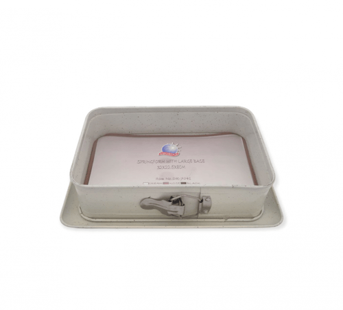 كيك مستطيل عريض بقفل 32سم دروبينا CREAM