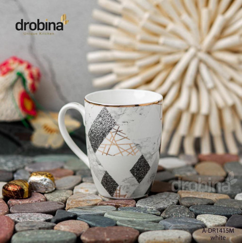 كوب شاي فاخر دروبينا White
