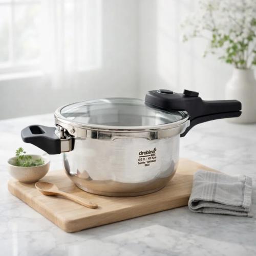 قدر ضغط ستيل تركي دروبينا 4 لتر