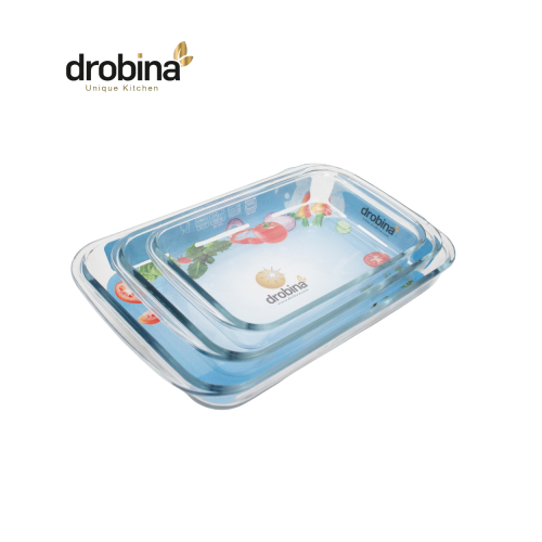 صواني بايركس مستطيل دروبينا