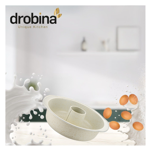 قالب كيك بعامود 28 سم دروبينا Cream