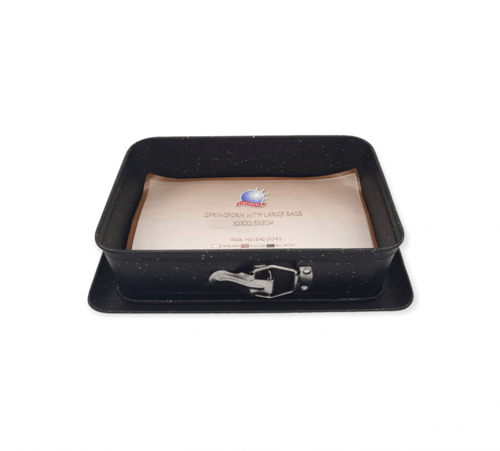 كيك مستطيل عريض بقفل 32سم دروبينا Black