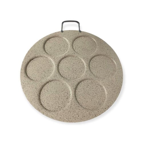 صاج مصابيب جرانيت تركي بيد دروبينا35سم_ملون