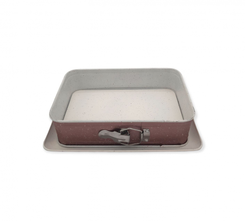 كيك مستطيل عريض بقفل 32سم دروبينا ROSE