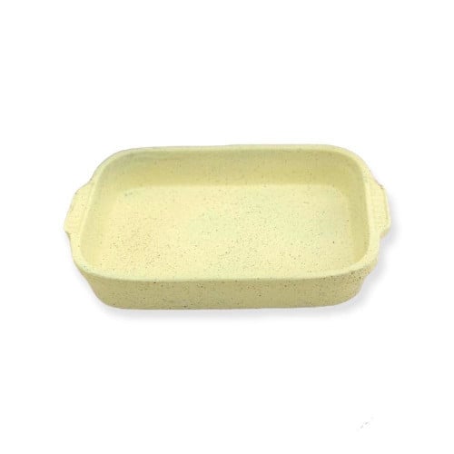 صينية فرن مربعة كبيرة فخار دروبينا جرانيت