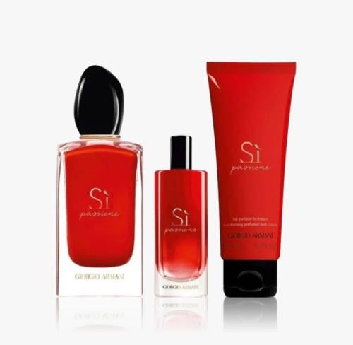 مجموعة هدايا جورجيو أرماني سي باشون للنساء - أو دو...
