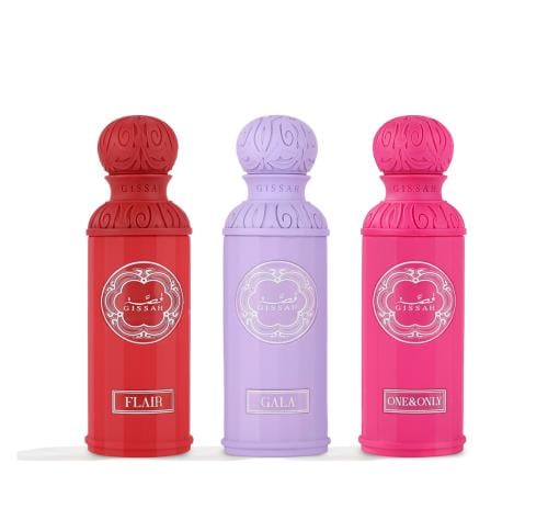 Women's Charming Story Perfume Set - 3x50 ml + Lux...