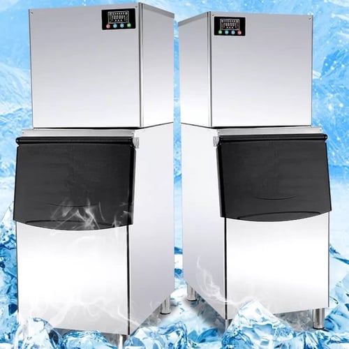 صانعة ثلج بحجم 150kg وبحجم تخزين كبير