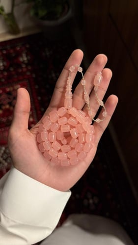 مسباح بكلايت صب قديم وردي