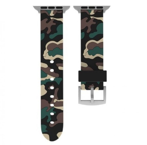 سوار جيشي سليكون ساعة ابل Army Sport Band