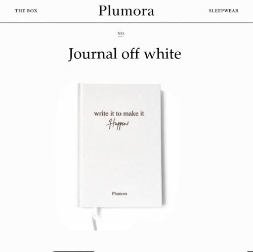 Journal off white