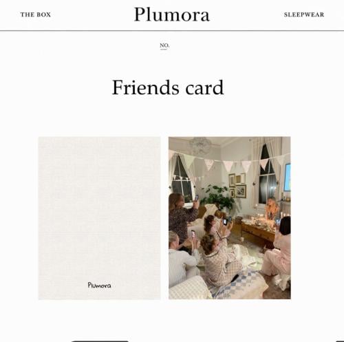 Friends card