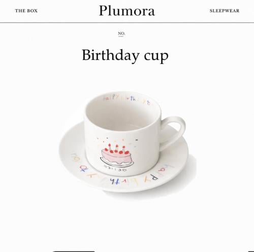 Birthday cup