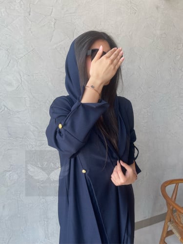 قماش كريب متوفره باللون الاسود