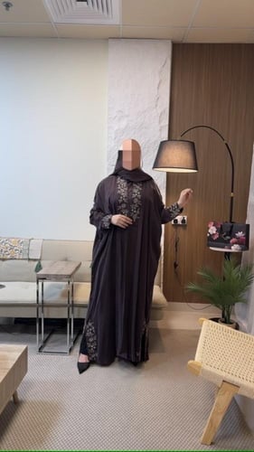 عباية ورد(موف)نص بشت