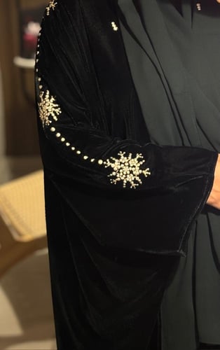 مخملية (بلورة الثلج)تطريز
