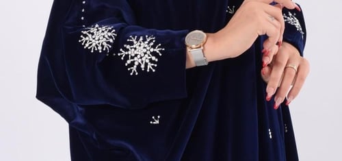 مخملية (بلورة الثلج)تطريز