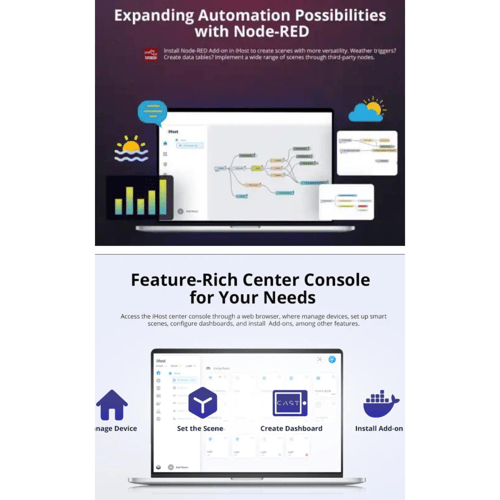 مركز المنزل الذكي iHost