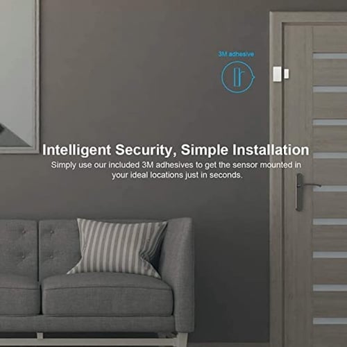 مستشعر نافذة والباب اللاسلكي - ابيض