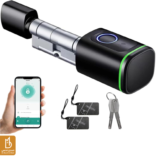 Tuya Smart Fingerprint Door Lock Cylinder – Blueto...