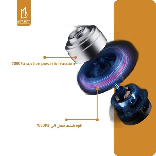 ٢ في ١ مكنسة مع ماطور هواء للسيارة