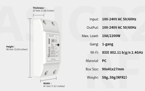 مفتاح واي فاي لاسلكي ذكي