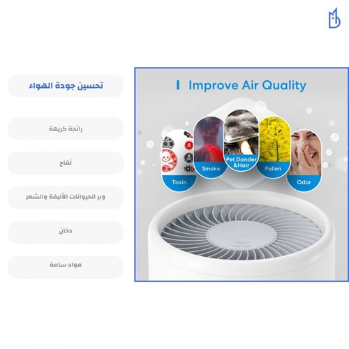 فلتر جهاز تنقية الهواء