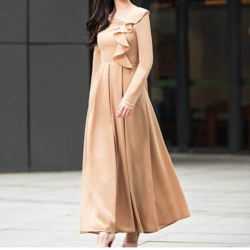Nude dress