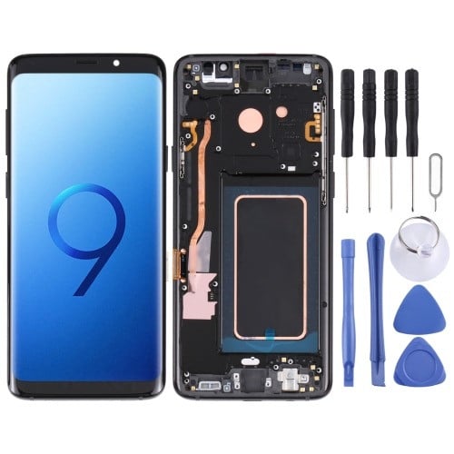 شاشة AMOLED كاملة Samsung Galaxy S9 Plus سامسونج ج...