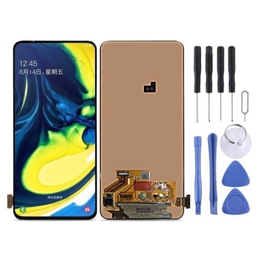 شاشة AMOLED كاملة جالكسي ايه 80 Samsung Galaxy A80
