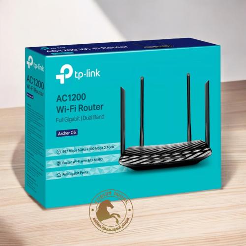 مقوي شبكه واي فاي سرعه 300MBPS موديل C6 من شركه TP...