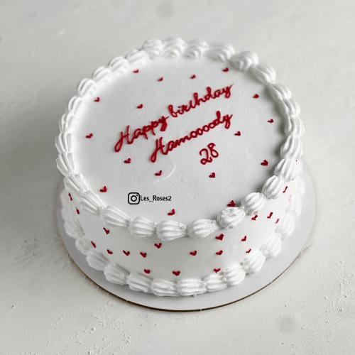 كيك كوري ليوم الحب (حجم 6 انش )