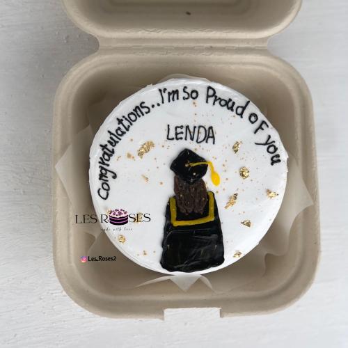 كيك كوري تخرج 2024 (4انش)