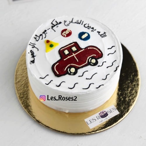 كيك كوري تهنئة رخصة (حجم 6 انش )